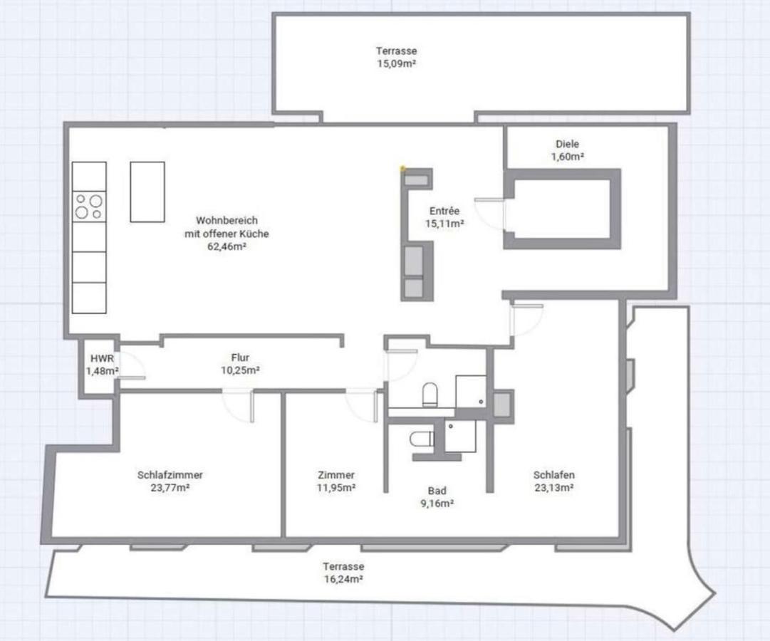Luxurious Penthouse -breathtaking Rooftop Terrace